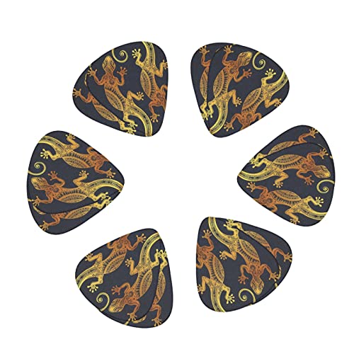 Médiators Guitare 12-Pack Gecko Lézards Médiators Guitare Électrique Guitare Acoustique Diverses Guitares - Les Beatles, Paul McCartney, John Lennon, RIngo Starr, George Harrison Médiators Guitare 12-Pack Gecko Lézards Médiators Guitare Électrique Guitare Acoustique Diverses Guitares