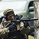 AOMEKIE Zielfernrohr 4x32mm mit 20mm/22mm Schiene Airsoft Red Dot Visier Sight Leuchtpunktvisier Rotpunktvisier für Jagd Softair und Armbrust