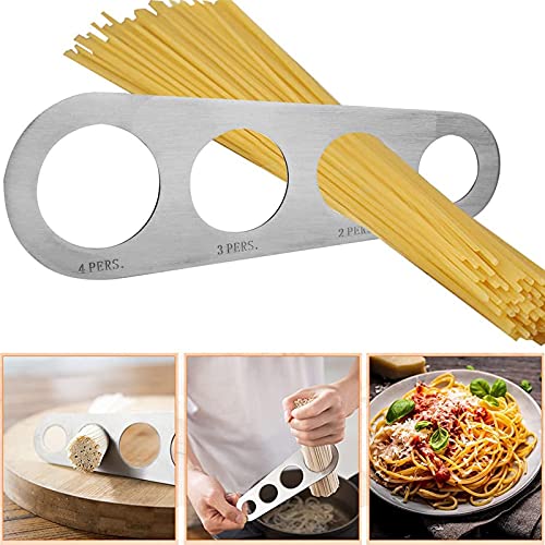 Spaghetti Server Set Pasta Measure Kitchen Aid Tools Pasta Portion Control Gadgets Noodles Pasta Serving Noodle Server Pasta Spoon Server Fork for Home Hotel - Image 4