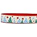 Blueberry Pet 4 Patterns Christmas Moments of Fantasy Embrace Nature Designer Adjustable Bowtie Dog Collar, Medium, Neck 14.5