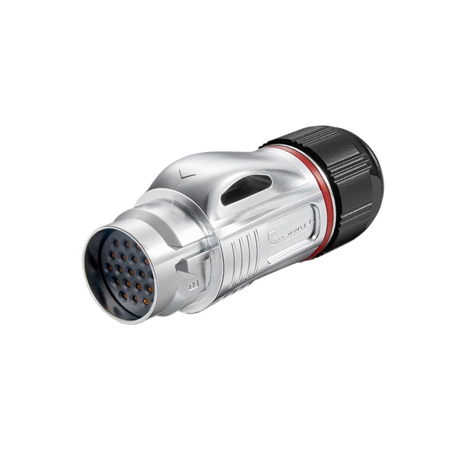 Conector industrial macho y hembra BD-24 con aleación metálica y enchufe de aviación
