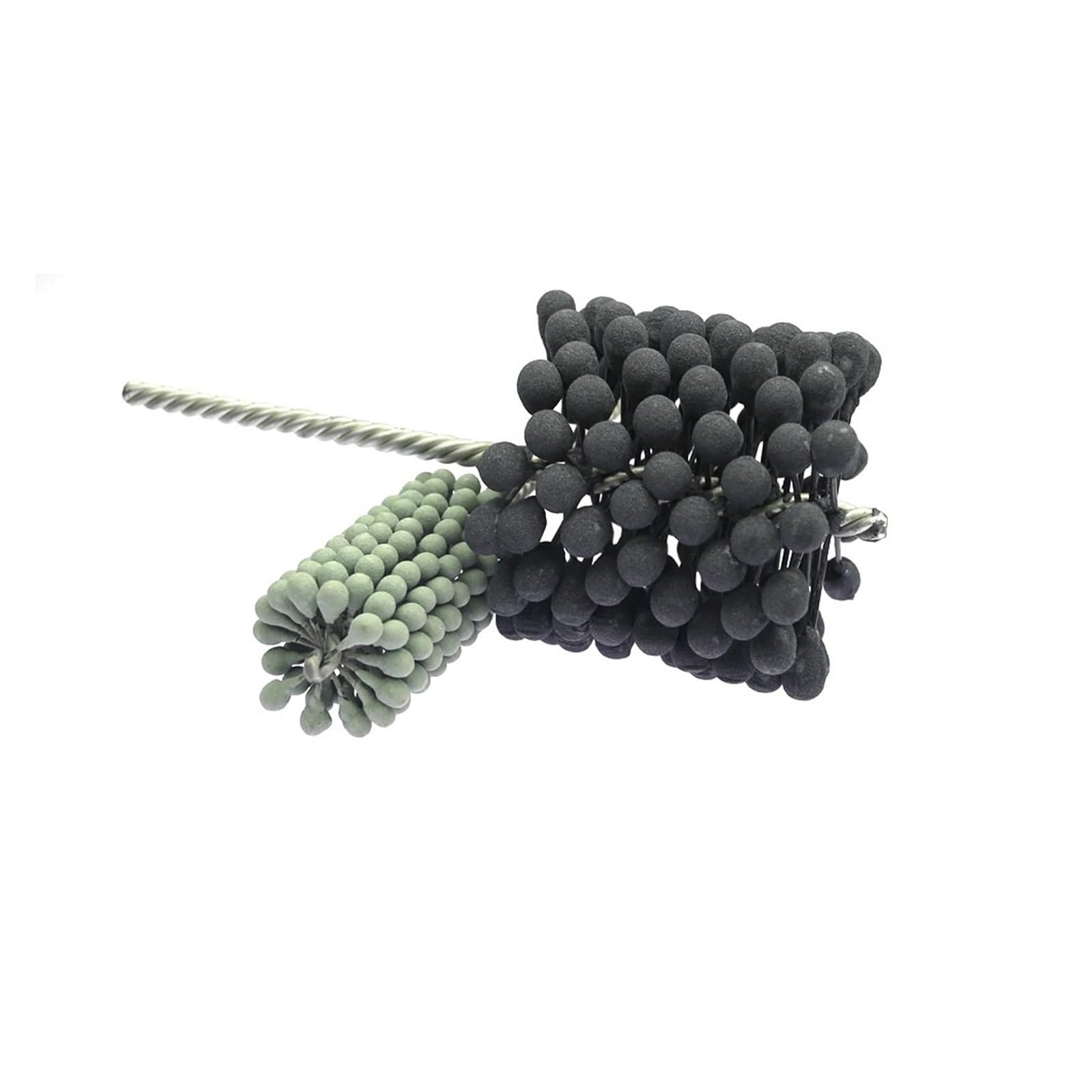 Zylinder Honbürste flexibel Korn 1 Stück Durchm. 6–88 mm Rohrpolier-Kugelkopf-Schleifscheibenbürste(Dia. 54mm x P320)