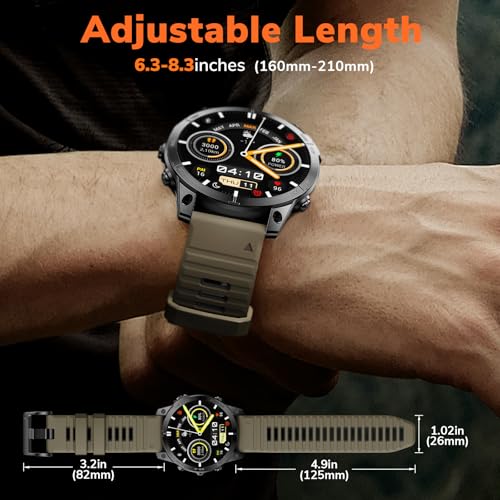 Correas de silicona 26mm compatibles Garmin Fenix miniatura 7