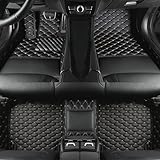 Top 10 Best Hummer H3 Floor Mats Reviews & Comparison 11 Floor Mats for Hummer H2,H3 Waterproof Protection Full Coverage Carpets (3D Black Beige Floor mats)