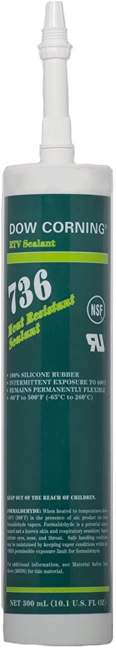 Dow Corning(R) 736 Red, 300 ml, 1 No