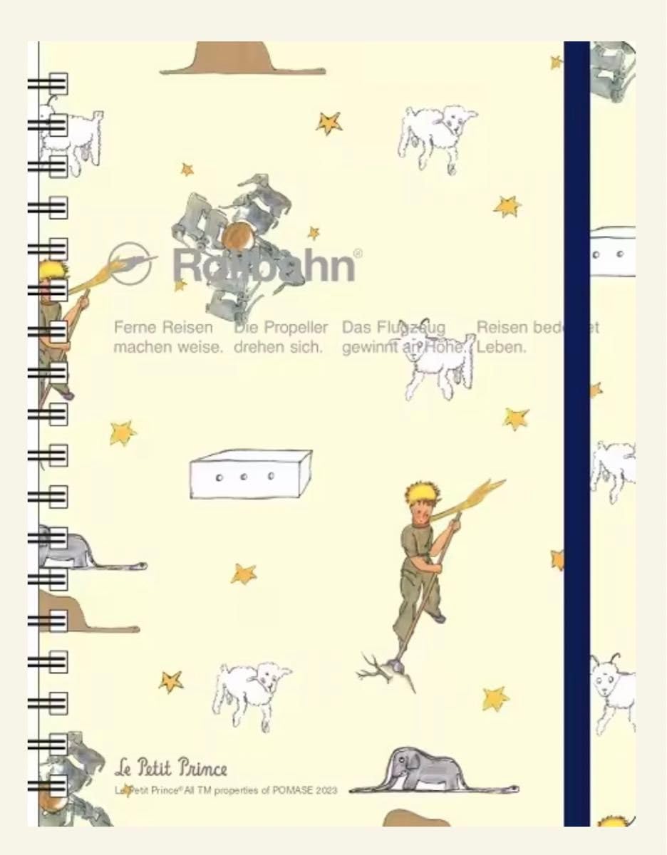 Amazon.co.jp: 限定 Rollbahn ロルバーン 星の王子さま ポケット メモ