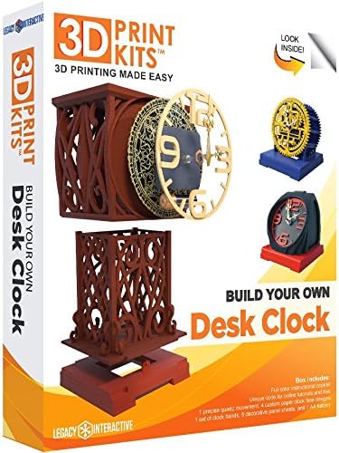 3D Print Kits: Build Your Own Desk Clock