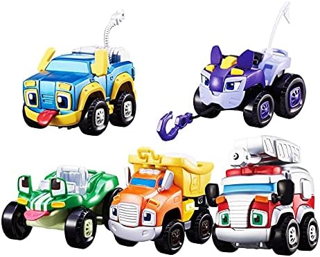 Rev & Roll Mini Action Vehicles 5 Pack – Rumble, Crash, Alley, Tipper ...