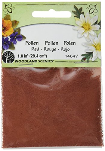 Woodland Scenics T46-47 Pollen, 1-Ounce, Red