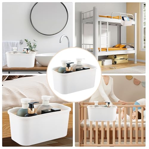 ASelected Bett Organizer Zum Einhängen Wickeltisch Organizer Hängebett Organizer Aufbewahrungskorb Nachttisch Betttasche Boxen für Büro Schule Zuhause Wohnheim