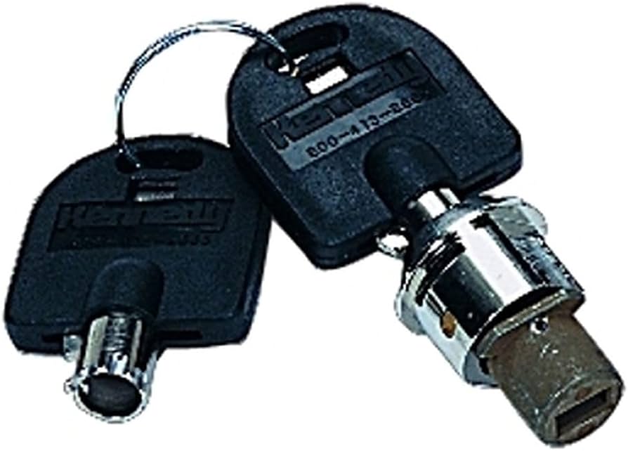 Kennedy 444-80403-200 Tubular High Security Lock & Key Set Keyed