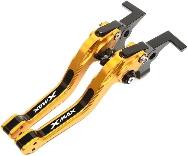 Miniatura 5 de TEMKIN W - Palancas de embrague de freno de motocicleta CNC ajustables 3D Rhombus para Yamaha Xmax 300 X-MXA 125 250 400 2017 2018 2019 2020 Y