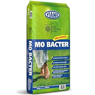 Viano MO Bacter Organic Lawn Fertiliser & Moss Killer - 20kg