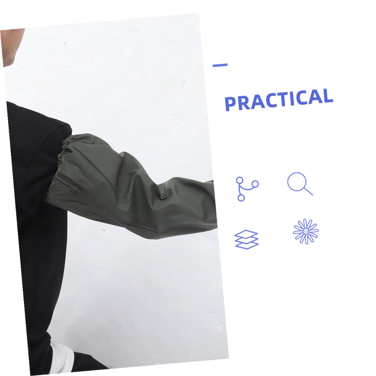 Hemobllo 2 Pares Guantes Impermeables Codo para Lavar Platos Guantes de Goma Reutilizables para Cocina Resistentes para Limpieza de Hogar