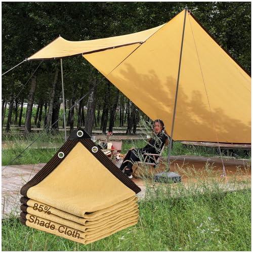 Filet D'Ombrage, Voiles D'ombrage 85% UV Toile D'Ombrage, Tissu D'ombrage Serres Coupe Ventpour La Couverture avec Oeillets, pour Serre/Jardin/Pergola/Patio...