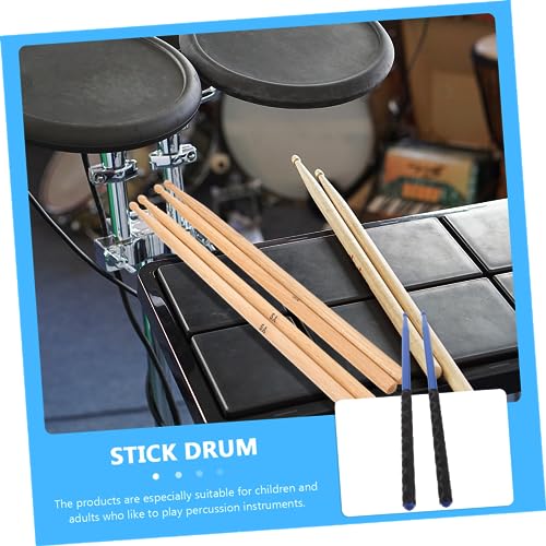Juego de 3 pares de baquetas de nailon para práctica y percusión miniatura 2