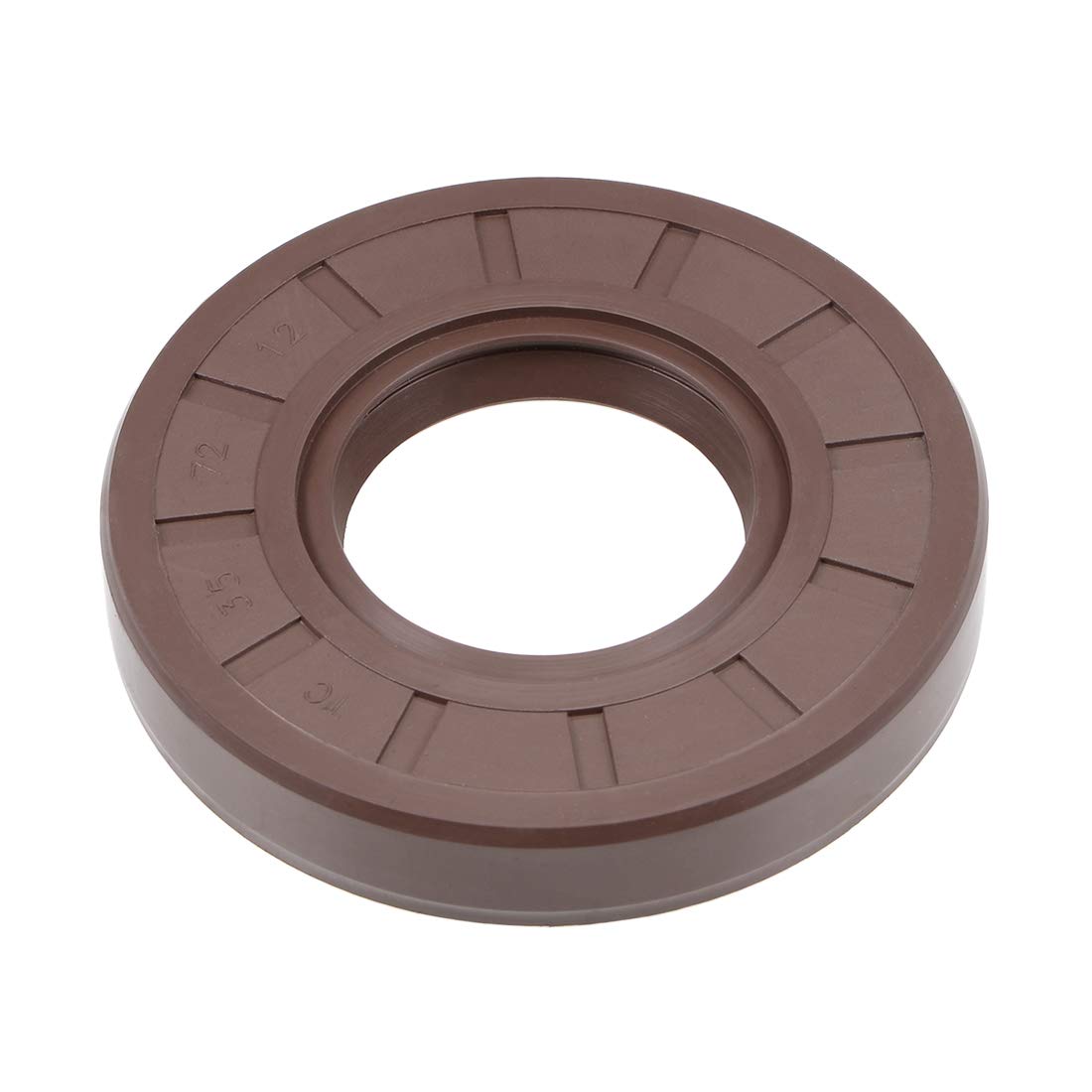 Joint d'huile 35 mm de diamètre intérieur 72 mm OD 12 mm d'épaisseur en Caoutchouc fluoré Joints à Double lèvre