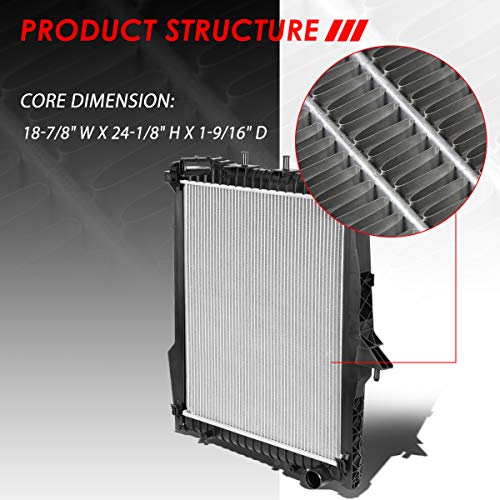 Image of Auto Dynasty 2738 Radiator for 2004-2009 Dodge Durango Chrysler Aspen