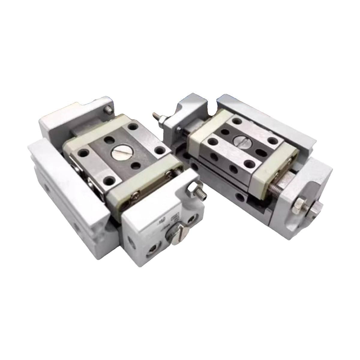 Table coulissante pneumatique haute précision MXP10-10 avec guidage linéaire intégré compact