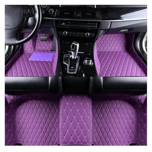 Tapis voiture anti-salissure imperméable violet pour accessoires intérieur Avensis