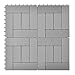Produktbild Anself Graue Terrassenfliesen 11 Stk. 30 x 30 cm WPC 1 qm