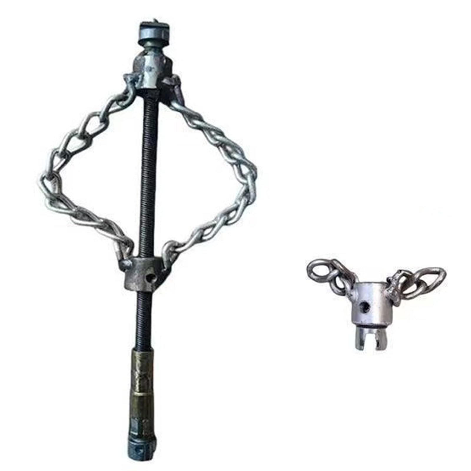 Drain Cleaner Chain Descaling Tool for Effective Removal of Blockages in Bathroom Waste and Small Pipes Without Damaging Pipes Commercial