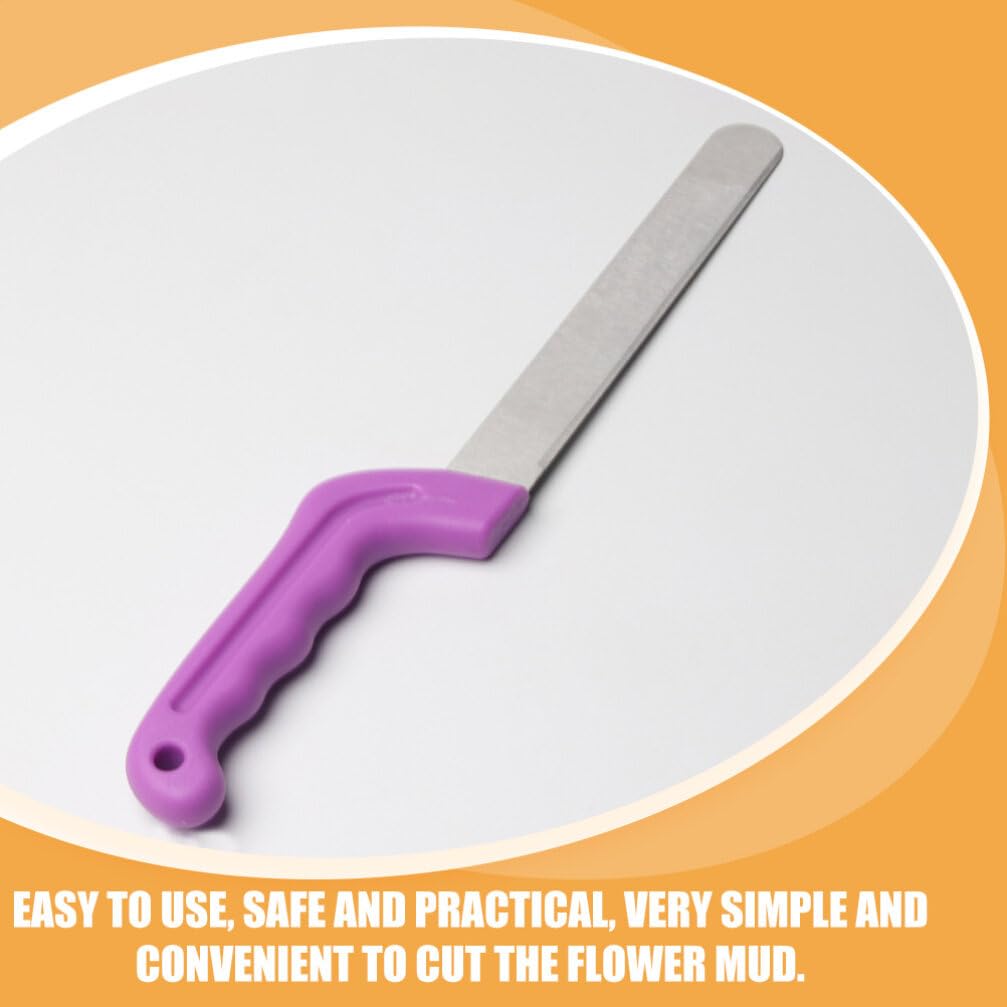 HOODANCOS Flower Cutting Scissors 2pcs Floral Mud Brick Cutter Easy to Use Safe Practical for Floral Arrangement