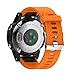 ANCOOL Band Compatible Garmin Fenix 5S 20mm Width Easy Fit Soft Silicone Watch Band for Fenix 5S 5S Plus [NOT for Fenix 5/5X ]