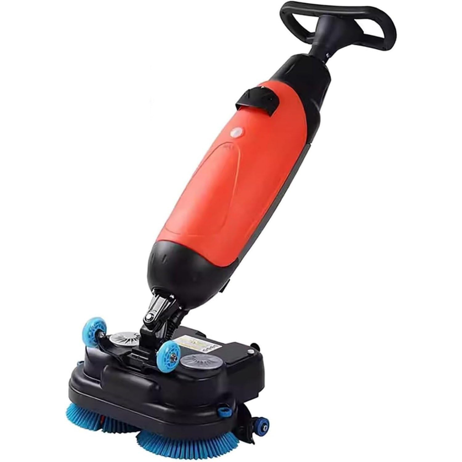 Lavapavimenti senza fili semovente da 43,2 cm, autonomia di 90 minuti, testa rotante a 360° per pavimenti duri e tappeti, cemento e piastrelle