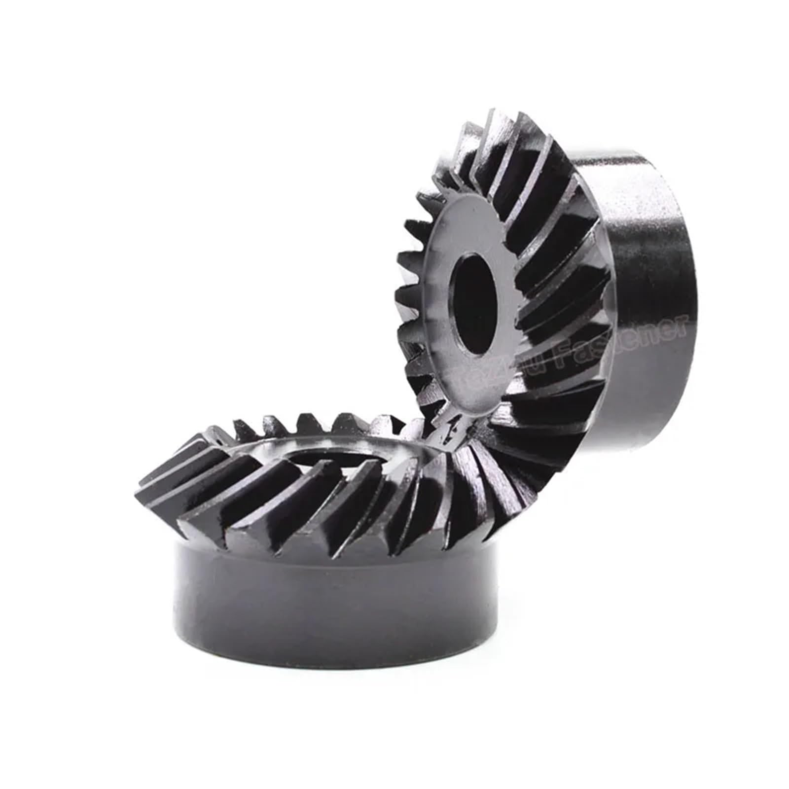 1 set 1:1 ingranaggi conici a spirale 1M 20 denti 25 denti 30 denti foro 6/8/10/12 mm 45# ingranaggio elicoidale in acciaio(6mm,1M 25Teeth)
