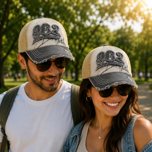 Handcuffs Unisex Denim Baseball Cap Yellow - Image 3