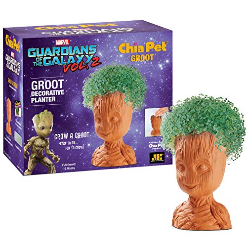 Chia Pet Groot with Seed Pack, Decorative Pottery Planter, Easy to Do...