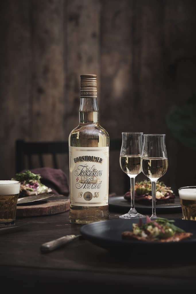 Bornholmer 1855 Traditionsakvavit, Aquavit aus Dänemark, 0,7 L, 42% Vol.