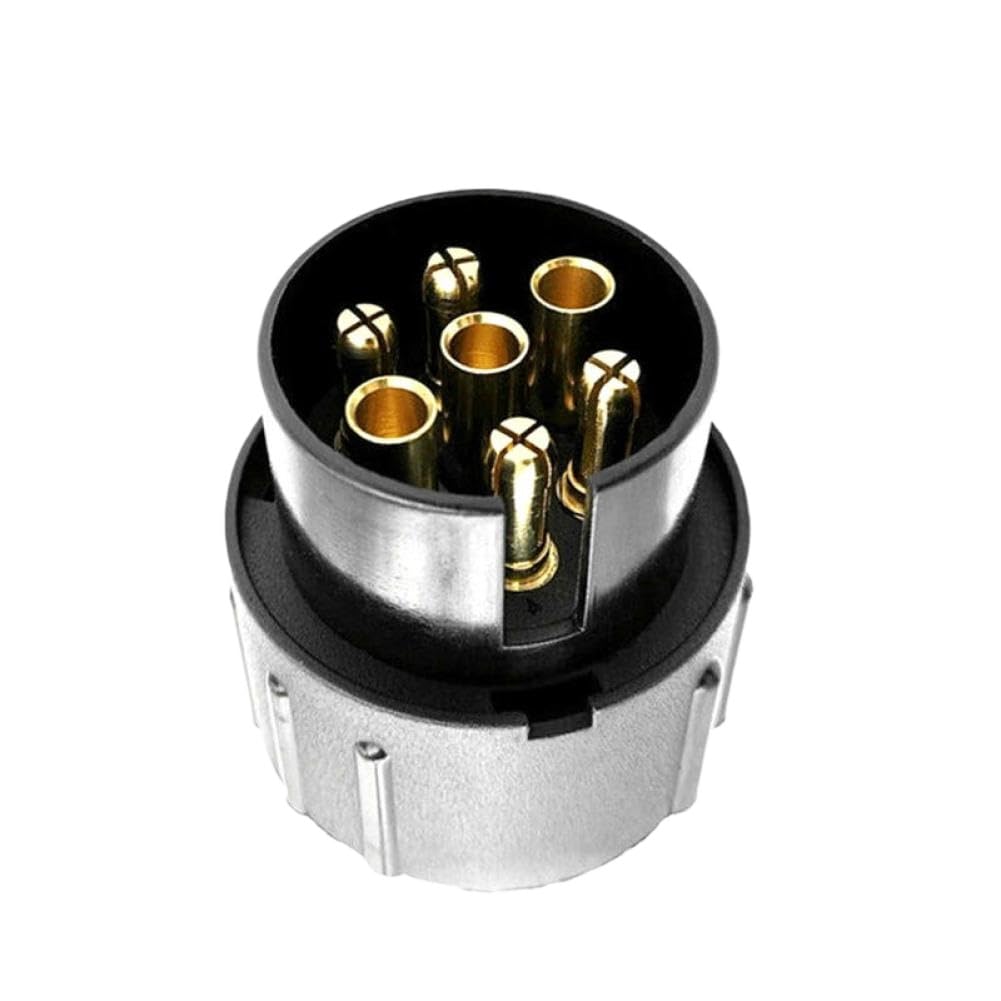 7-pinowa wtyczka do 13-pinowego gniazda przyczepy adapter plastikowe złącze do samochodu, łodzi, przyczepy kempingowej, kampera, części akcesoria