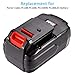 2Packs 3.6Ah Ni-Mh PC18B Replacement for Porter Cable 18V Battery PCC489N PC18BLEX PCMVC PCXMVC Compatible with Porter Cable PC18B-2 18-Volt Cordless Tools Batteries