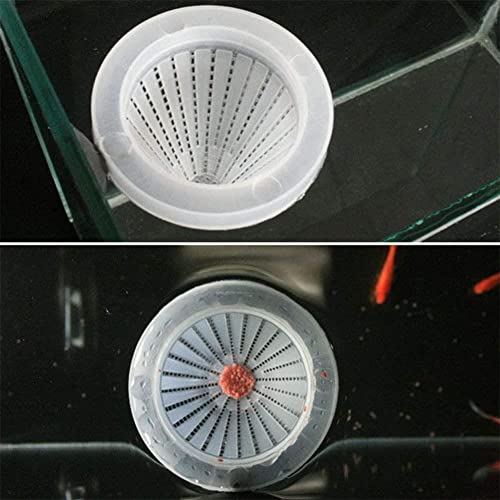 Anlrion 3 pz mangiatoie per acquario dispenser di