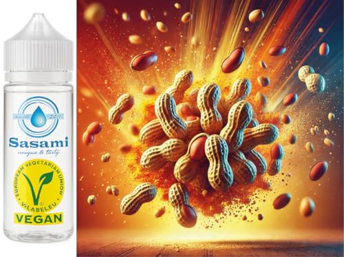 Cacahuète arôme concentré Sasami 100 ml formule vegan - 2