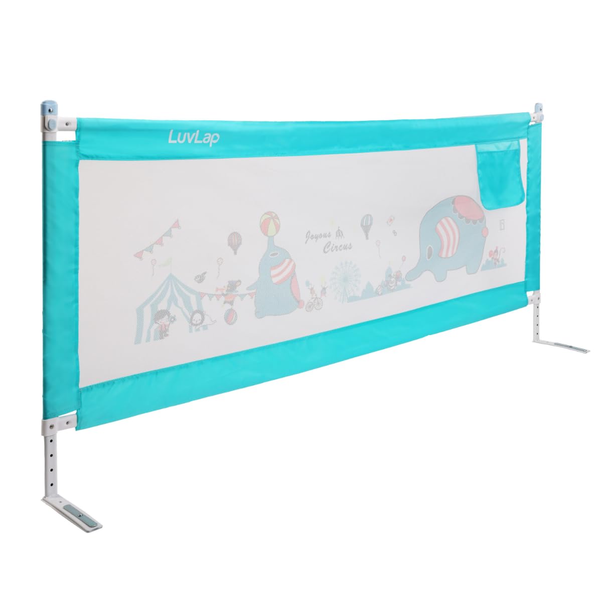 Luvlap Bed Rail Guard for Baby/Kids Safety (180 x 68 cm), Portable & F