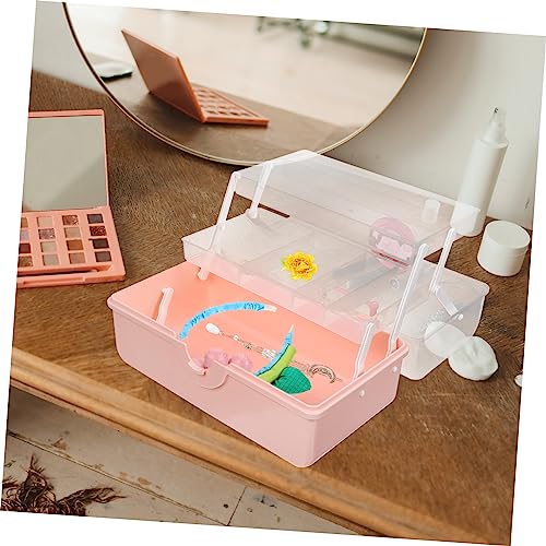 Boîte de rangement accessoires cheveux fille compacte et portable