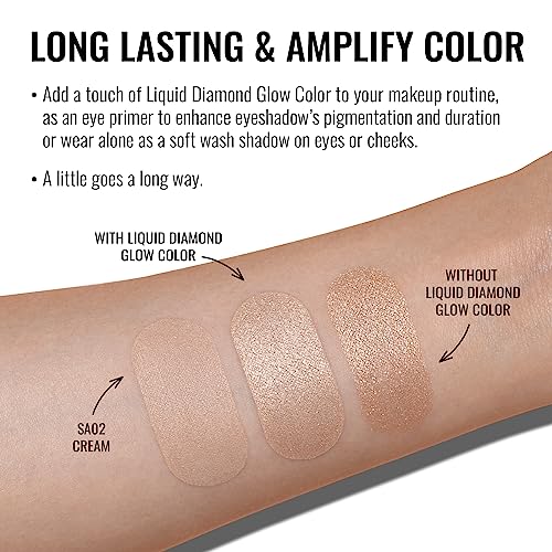 Oulac Liquid Eyeshadow Satin Finish - Multi-Use Eyeshadow Primer & Highlighter | Blendable Smooth Eye Make-up, Crease-Resistant, Non-Greasy, Vegan, Cruelty-Free, Cream (SA02) - Image 5