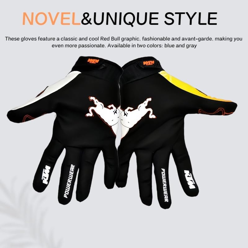 Off-Road Motorcycle,Dirt Bike,ATV, BMX, MTB Racing,Breathable & Non-Slip Outdoor Sports Gloves for Men & Women - Image 5