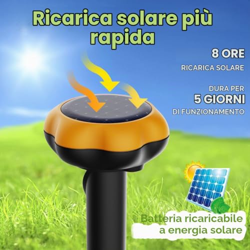 Solar Powered Repellent for Moles and Pests - image 4