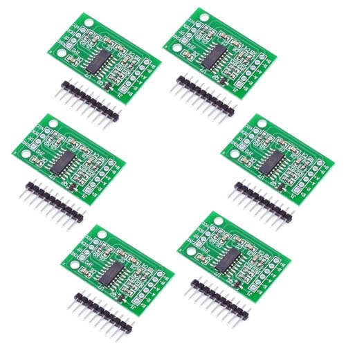 HX711 Módulo de Sensor de Presión de Peso de 24 Bits Módulo AD de Precisión de Doble Canal HX711 Weighing Sensor 6 piezas