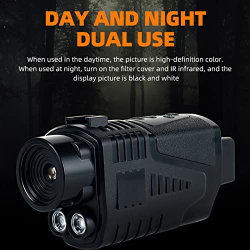 Digital Night Vision Monocular, 1080P Full HD Photo Video Recording Infrared Night Vision Goggles with Infrared Light - Image 3