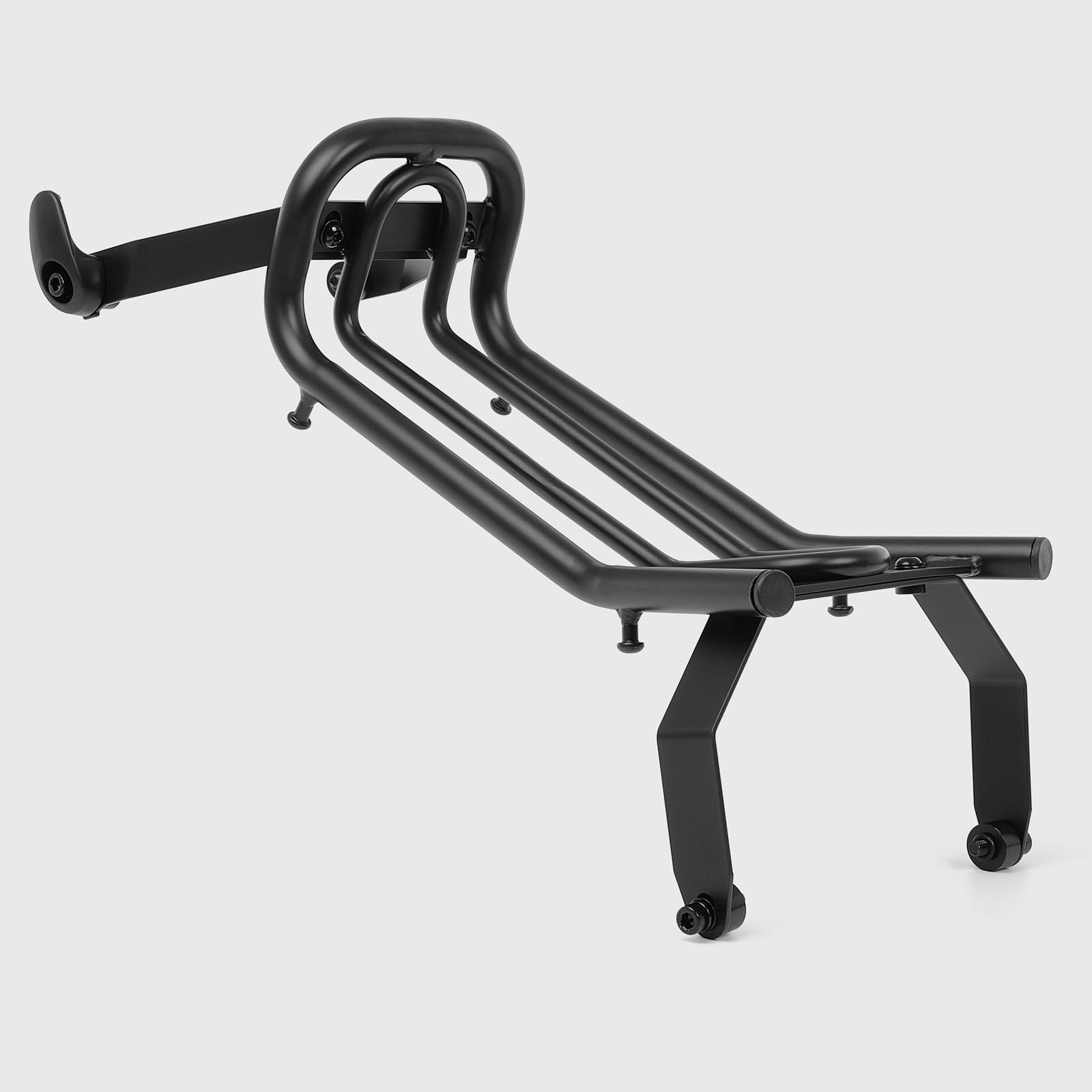 Portapacchi per moto compatibile con Honda Super Cub C125 2018-2025 (JA48/JA58/JA71) - Nero Portapacchi centrale per moto Cub C125 Accessori