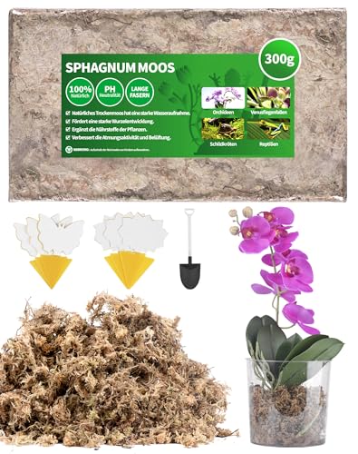 Netonda Sphagnum Moos 300g für Pflanzen