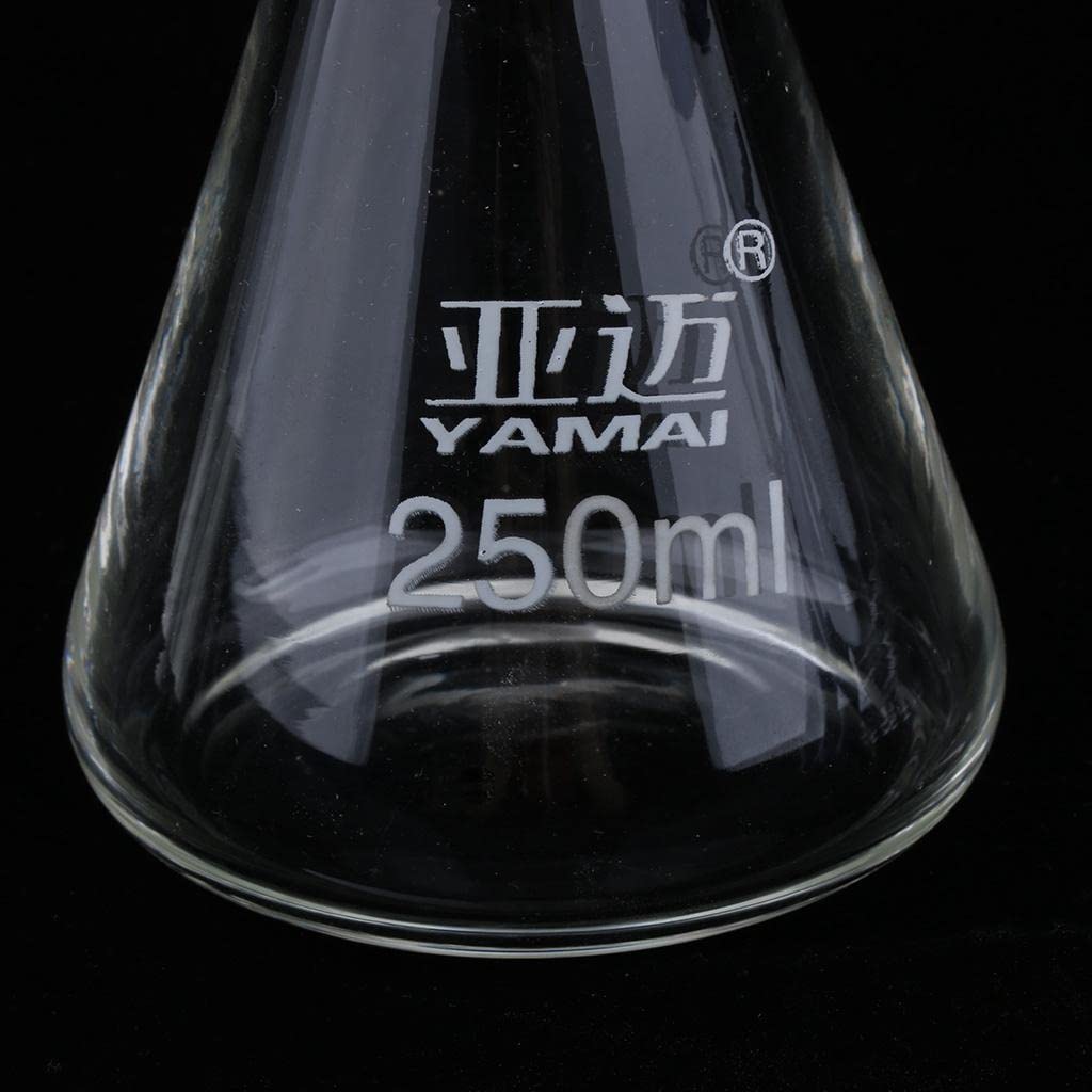 Glass Vacuum Filtration Apparatus Filter Flask Set, 250ml, Bubbles