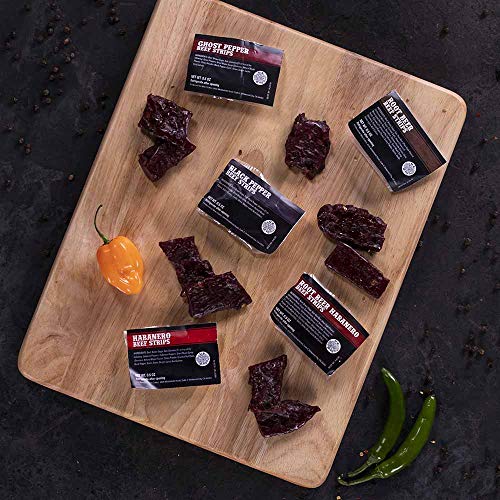 Jerky Heart – Includes 10 Delicious Beef Jerky Snacks With Flavors Like Whiskey Maple And Honey Bourbon – In A Delightfully Surprising Heart-Shaped Box #TOP5