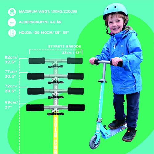 BOLDCUBE Tweewielers voor Kinderen - Opvouwbaar Step - PU-wielen - met Verstelbare Hoogte - Zachte Handgrepen - Voor… - Afbeelding 5