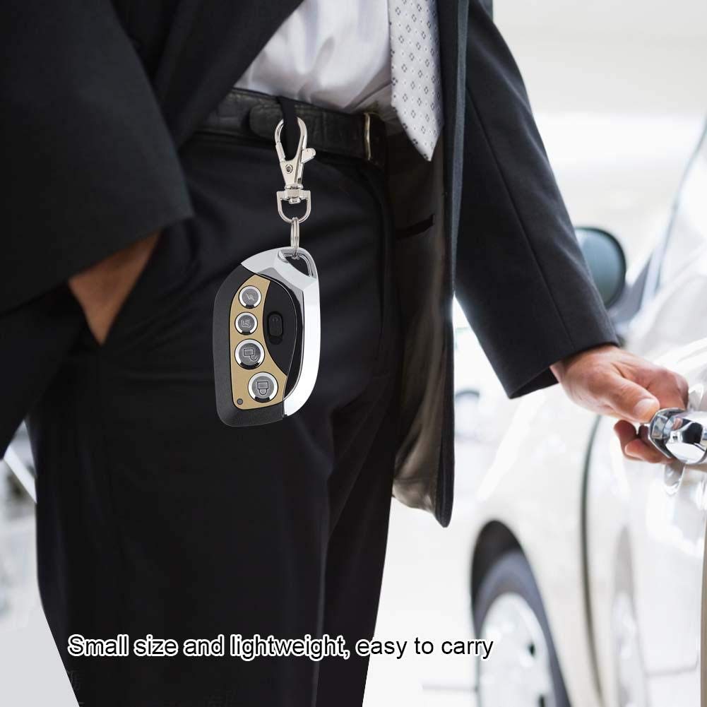 Telecomando Universale 433 MHz Per Copiare Chiavi Porte Garage, Cancelli E Tapparelle - Grigio Con Pulsanti ABCD - Foto 8